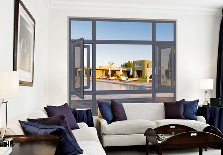 110斷橋系統窗紗一體